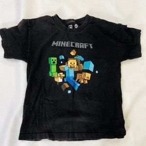 Fade style Mine Craft shirt boys md